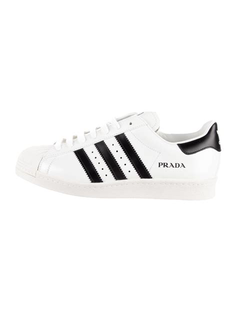 adidas superstar prada white|prada x adidas shoes price.